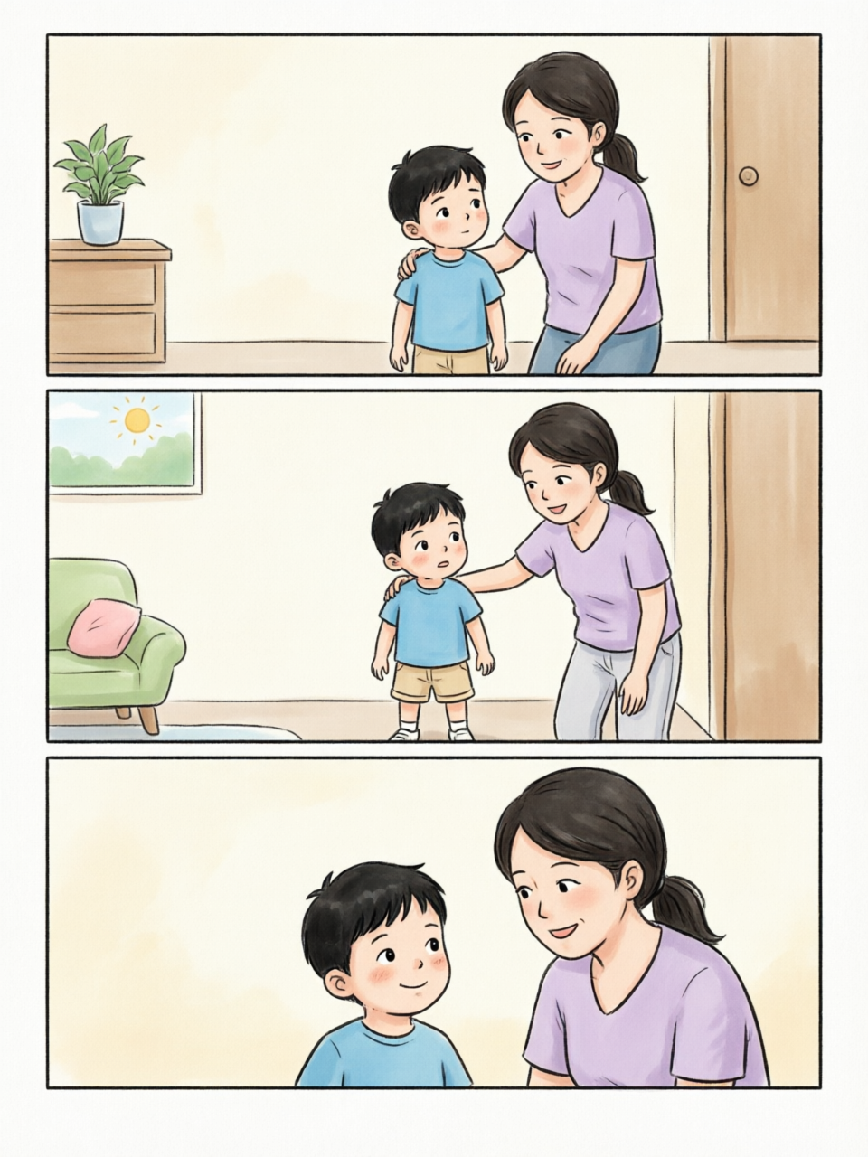到达过马路