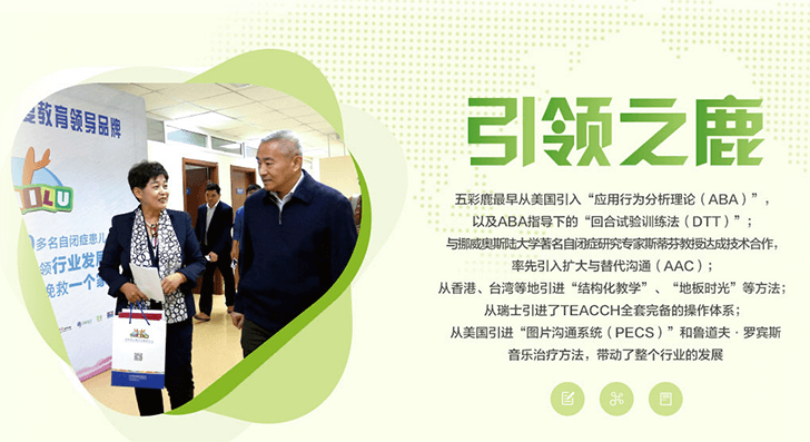 引领行业的五彩鹿