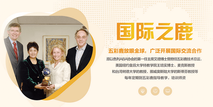 国际化的五彩鹿