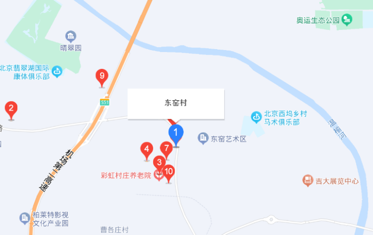 北京彩虹村庄位置 北京彩虹村庄位置