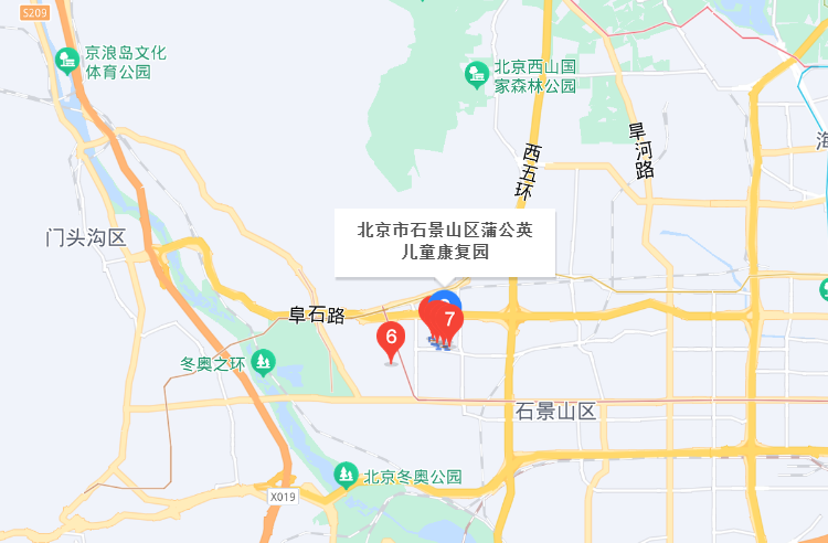 北京蒲公英儿童康复中心位置 北京蒲公英儿童康复中心位置