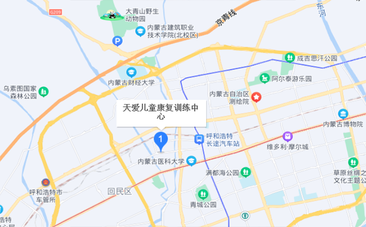呼市回民区天爱儿童康复中心地址 呼市回民区天爱儿童康复中心地址