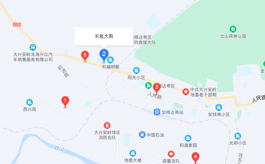 加格达奇区特殊教育中心位置 加格达奇区特殊教育中心位置