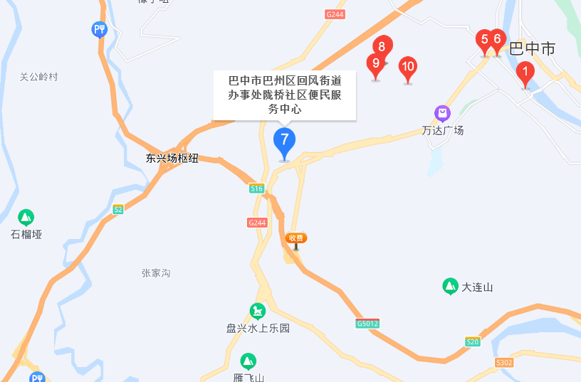 巴中海之星回风校区位置