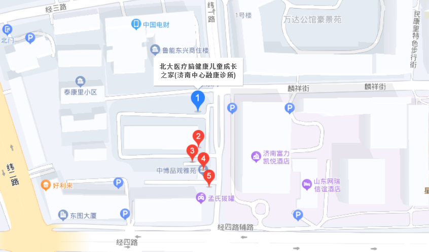 北大医疗脑健康济南中心位置 北大医疗脑健康济南中心位置