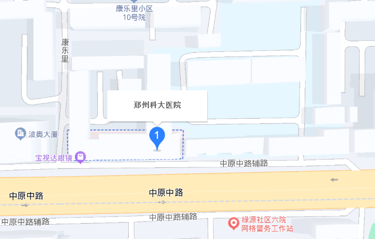 郑州科大医院位置