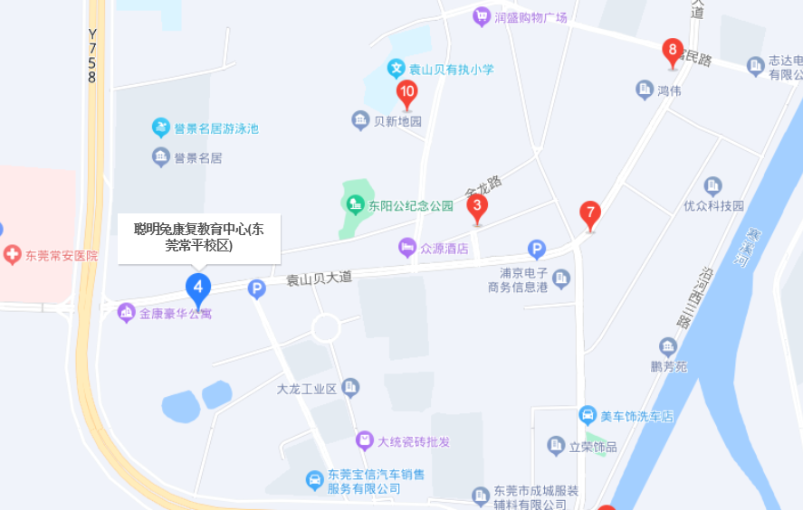 聪明兔东莞常平校区位置 聪明兔东莞常平校区位置