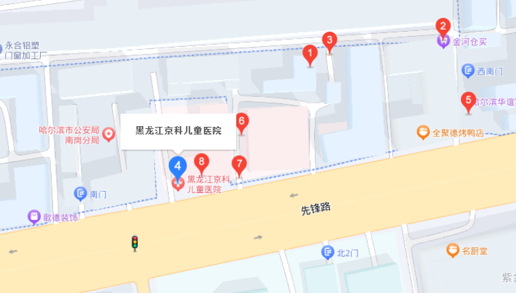 黑龙江京科儿童医院位置信息 黑龙江京科儿童医院位置信息