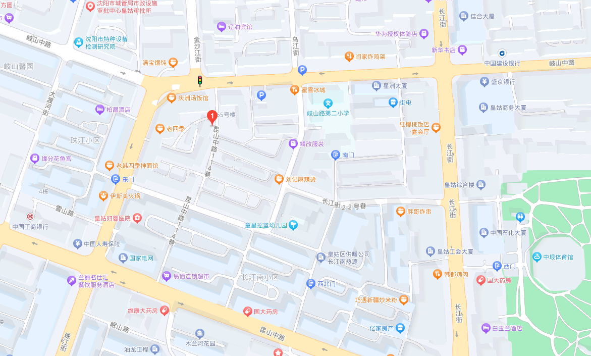 沈阳小海龟位置信息