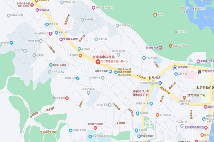 承德向日葵儿童康复中心位置信息 承德向日葵儿童康复中心位置信息