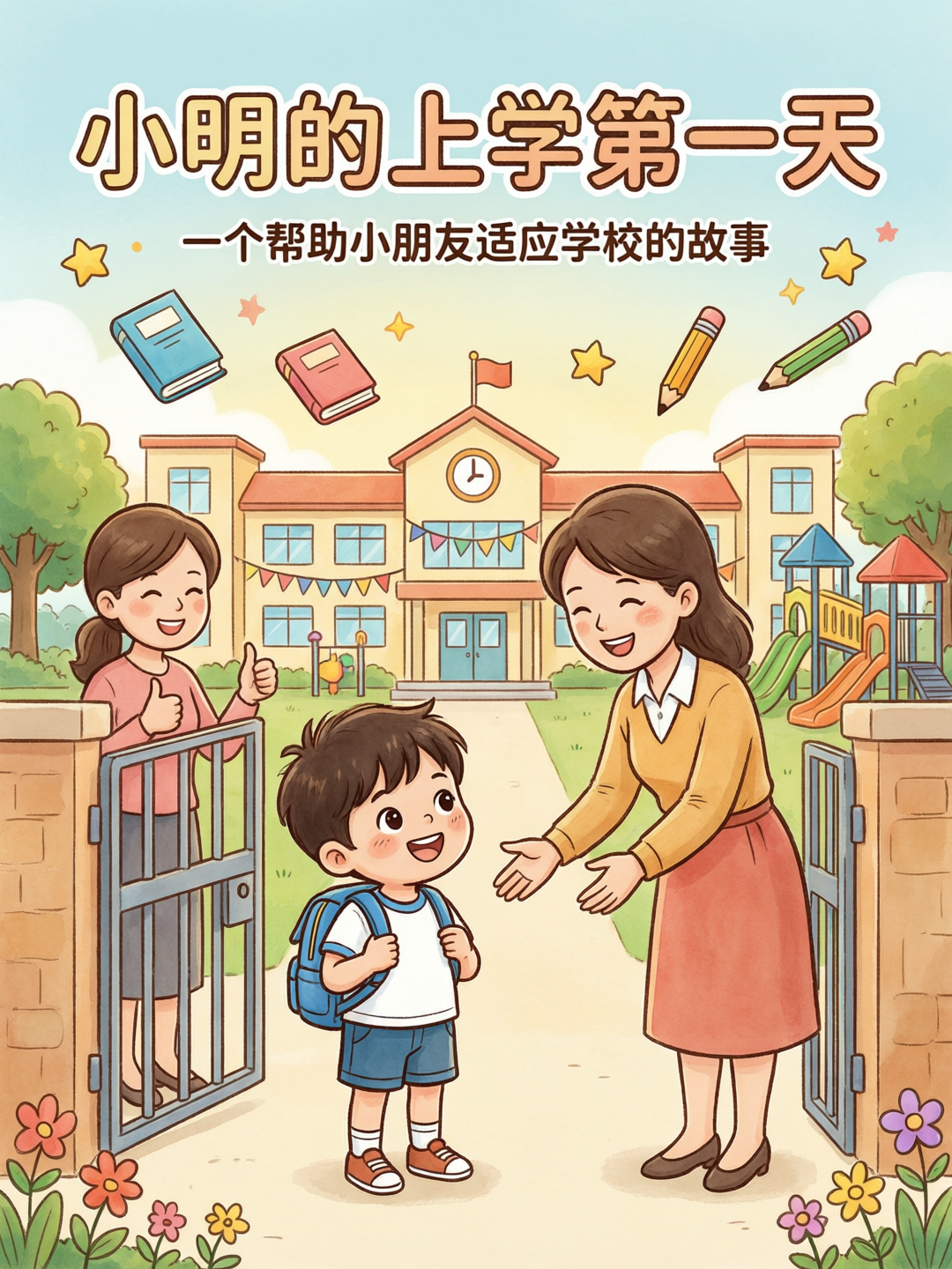 小明的上学第一天